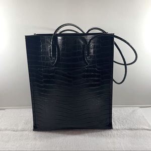 Zara black handbag